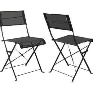 Sale KARE Design Foldable Chair Balcony Black (2/Set)