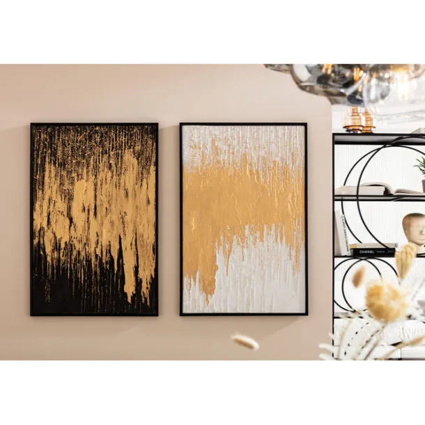 framed_picture_abstract_b_3.webp Hot KARE Design Framed Picture Abstract Black 80x120cm