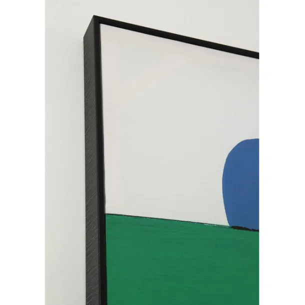 framed_picture_abstract_s_3-3.webp Clearance KARE Design Framed Picture Abstract Shapes Green 73x143cm