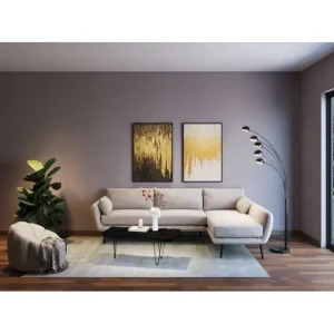 Online KARE Design Framed Picture Abstract White 80x120cm
