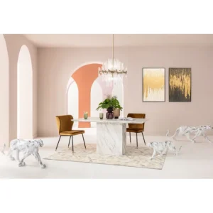 Online KARE Design Framed Picture Abstract White 80x120cm