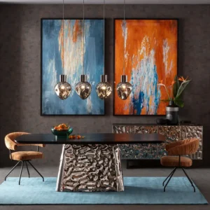 Hot KARE Design Framed Picture Artistas Blue 120x180cm