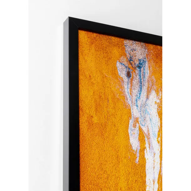 framed_picture_artistas_o_4.webp Online KARE Design Framed Picture Artistas Orange 120x180cm