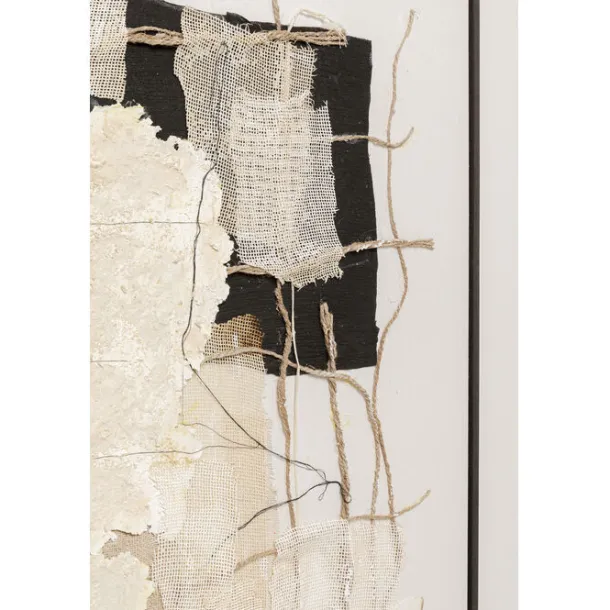 framed_picture_arty_colla_3.webp Fashion KARE Design Framed Picture Arty Collage 120x120cm