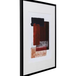 Fashion KARE Design Framed Picture Box Back Red 60x80cm
