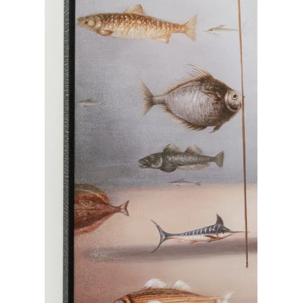 framed_picture_cloud_fish_5.webp Outlet KARE Design Framed Picture Cloud Fisherman Boat 60x120cm