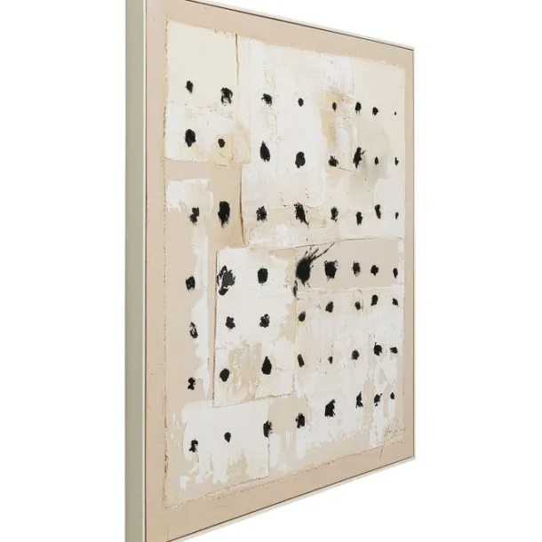 framed_picture_creative_d_2.webp Sale KARE Design Framed Picture Creative Dots 120x120cm