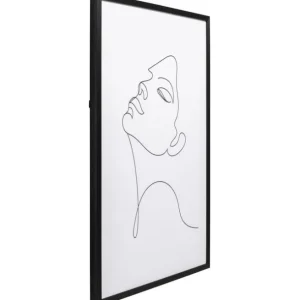 Clearance KARE Design Framed Picture Drawing Lady 63x93cm