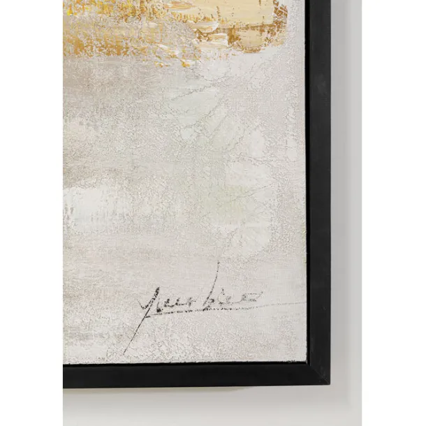 framed_picture_dust_gold__4.webp Outlet KARE Design Framed Picture Dust Gold 120x120cm