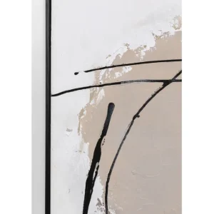 New KARE Design Framed Picture Dust Grey 100x100cm