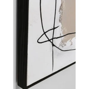 New KARE Design Framed Picture Dust Grey 100x100cm