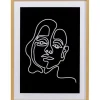 New KARE Design Framed Picture Faccia Arte Woman 60x80cm