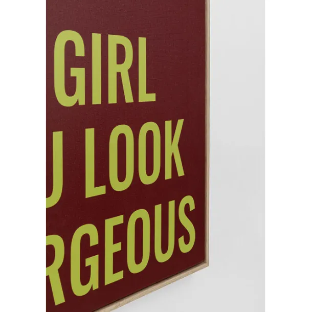 framed_picture_go_girl_xc_5.webp Clearance KARE Design Framed Picture Go Girl 50x70cm