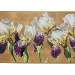 Clearance KARE Design Framed Picture Iris 150x100cm