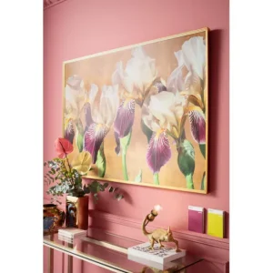 Clearance KARE Design Framed Picture Iris 150x100cm