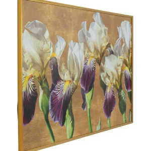 Clearance KARE Design Framed Picture Iris 150x100cm
