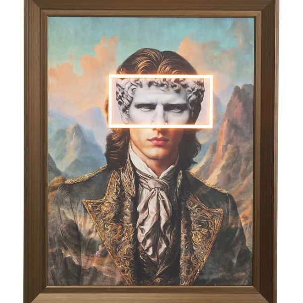 framed_picture_led_art_ge_0.webp Sale KARE Design Framed Picture LED Art Gentleman 80x100cm