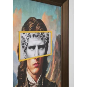Sale KARE Design Framed Picture LED Art Gentleman 80x100cm