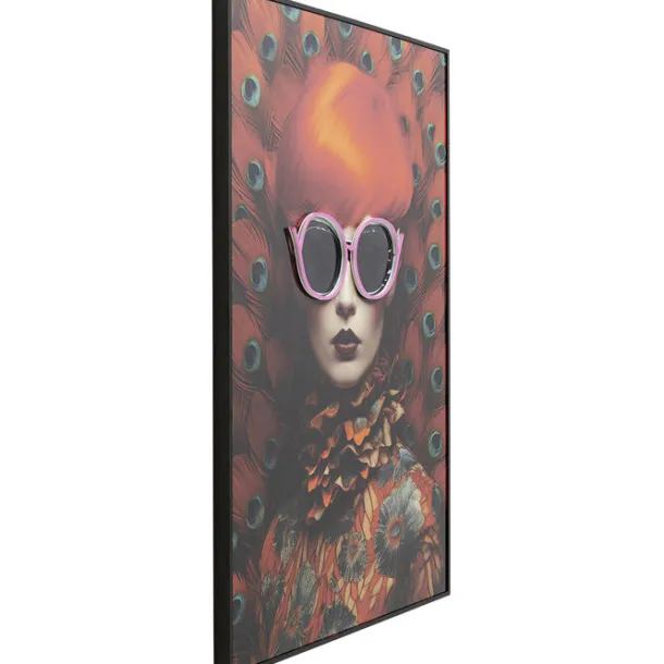 framed_picture_led_fancy__5.webp Fashion KARE Design Framed Picture LED Fancy Red Lady 120x80cm