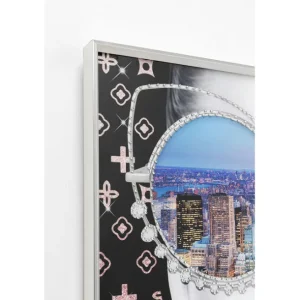Fashion KARE Design Framed Picture NY View 80x80cm