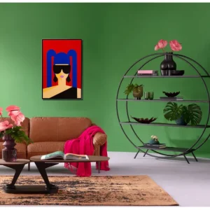 Outlet KARE Design Framed Picture Party Girl 60x90cm