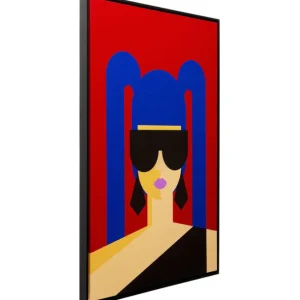 Outlet KARE Design Framed Picture Party Girl 60x90cm