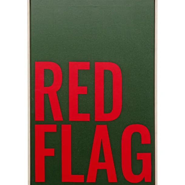framed_picture_red_flag_x_0.webp Sale KARE Design Framed Picture Red Flag 40x60cm