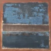 Fashion KARE Design Framed Picture Silence Blue 120x120cm
