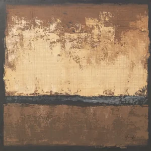 New KARE Design Framed Picture Silence Brown 120x120cm