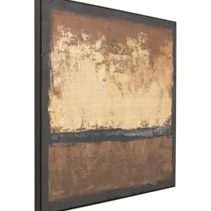 New KARE Design Framed Picture Silence Brown 120x120cm