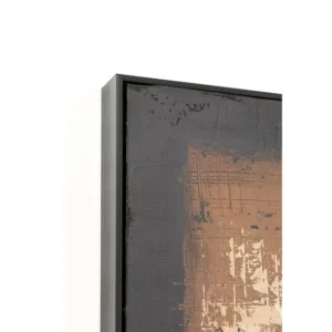 New KARE Design Framed Picture Silence Brown 120x120cm