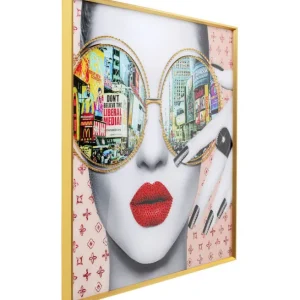 Online KARE Design Framed Picture Times Square View 80x80cm