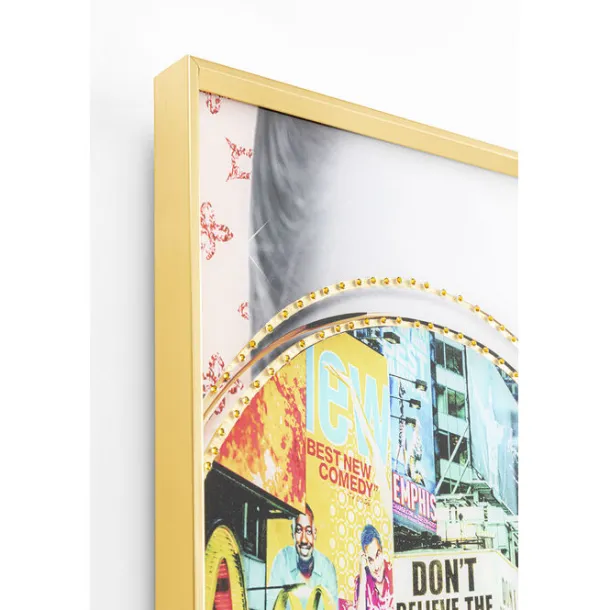 framed_picture_times_squa_2.webp Online KARE Design Framed Picture Times Square View 80x80cm