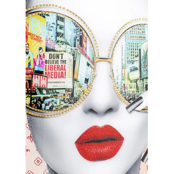 framed_picture_times_squa_3.webp Online KARE Design Framed Picture Times Square View 80x80cm
