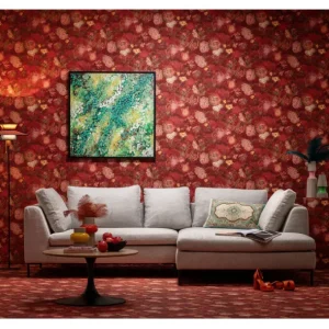 Best KARE Design Framed Picture Top View Green 100x100cm