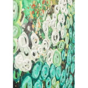 Best KARE Design Framed Picture Top View Green 100x100cm