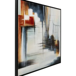 Fashion KARE Design Framed Picture Visione Front 100x100cm