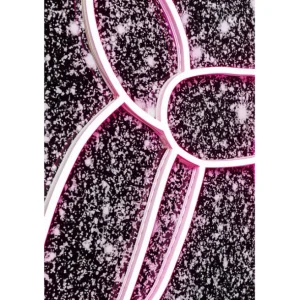 New KARE Design Glass Picture Balloon Dog LED 80x80cm