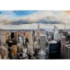 Discount KARE Design Glass Picture City View 150x100cm