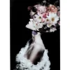 Outlet KARE Design Glass Picture Flowery Beauty 80x120cm