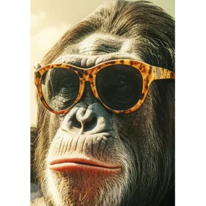 Discount KARE Design Glass Picture Holiday Monkey 80x60cm