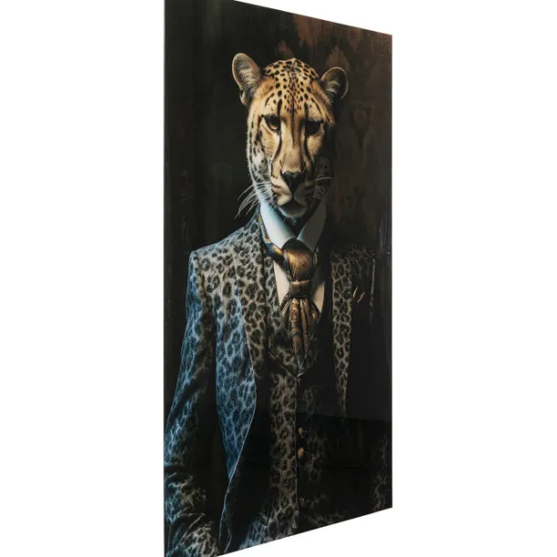 glass_picture_mister_leo__2.webp Discount KARE Design Glass Picture Mister Leo 100x150cm