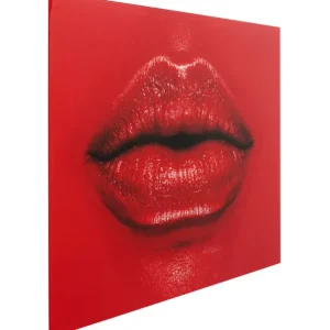 Discount KARE Design Glass Picture Red Lips 120x80cm