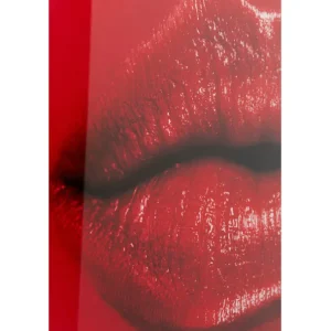 Discount KARE Design Glass Picture Red Lips 120x80cm