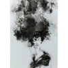 Hot KARE Design Glass Picture Smokey Hair 100x150cm