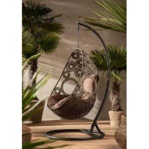 Fashion KARE Design Hanging Chair Ibiza Brown
