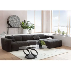 Fashion KARE Design Henry Elements 3-Seater Grey Left