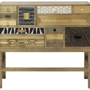 Online KARE Design Highboard Chalet Gold 13 Drawers