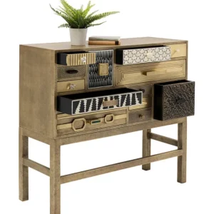 Online KARE Design Highboard Chalet Gold 13 Drawers