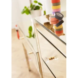 Outlet KARE Design Highboard Luxury Pearl 5 Drawers